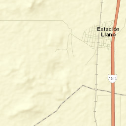 Estación Llano Street Map