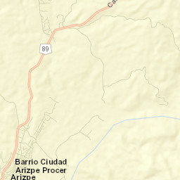 Arizpe Street Map