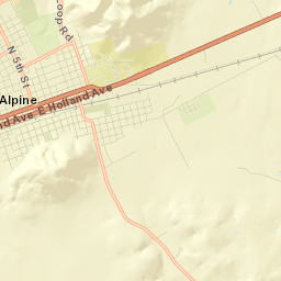 Alpine Street Map