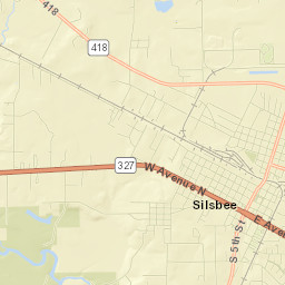 Silsbee Street Map