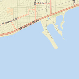 Gulfport Street Map
