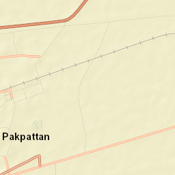 Pakpattan Street Map