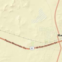 Marfa Street Map