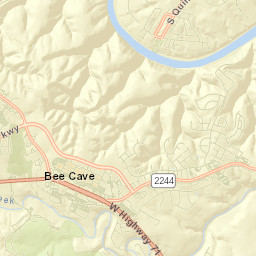 Bee Cave Street Map