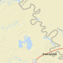 Deweyville Street Map