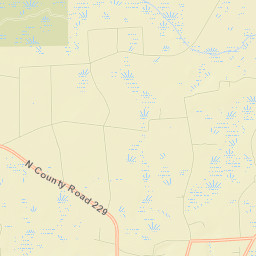Baker County Street Map