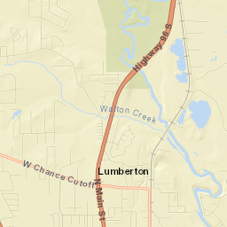 Lumberton Street Map