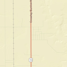 Acadia Parish Street Map