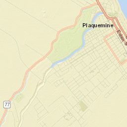 Plaquemine Street Map