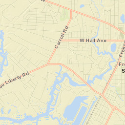 Slidell Street Map