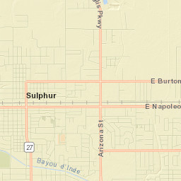 Sulphur Street Map
