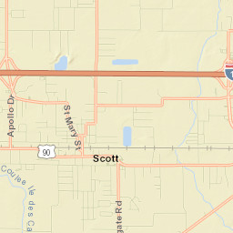 Scott Street Map
