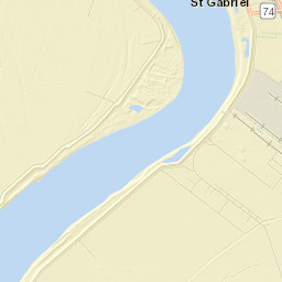 Saint Gabriel Street Map