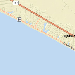 Laguna Beach Street Map
