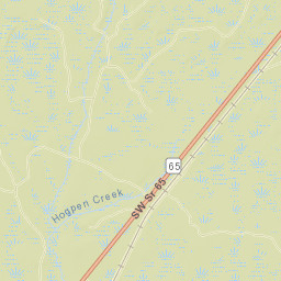 Liberty County Street Map