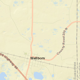 Wellborn Street Map