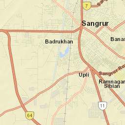 Sangrur Street Map