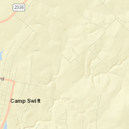 Camp Swift Street Map