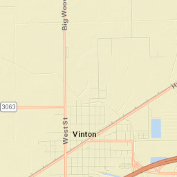 Vinton Street Map