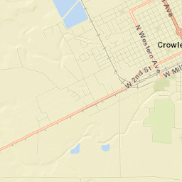 Crowley Street Map