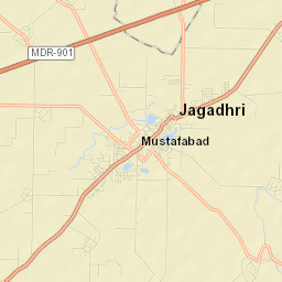 Mustafabad Street Map