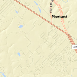 Pinehurst Street Map