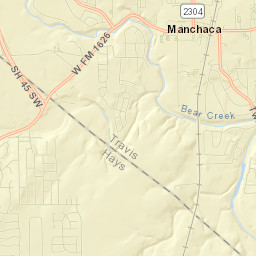 Manchaca Street Map