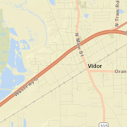 Vidor Street Map