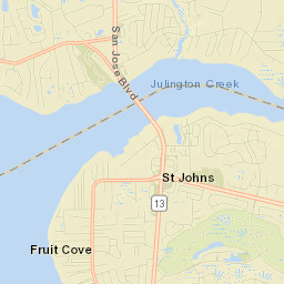 Fruit Cove Street Map