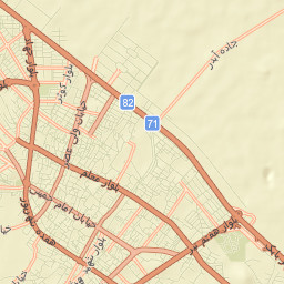 Shahrbabak Street Map