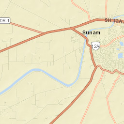 Sunam Street Map
