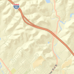 Harper Road & Interstate 10, Kerrville, TX Street Map