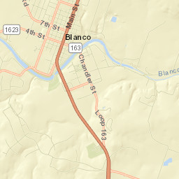 Blanco Street Map