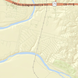 Bastrop County Street Map