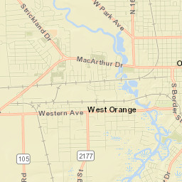Orange Street Map