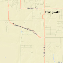 Youngsville Street Map