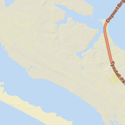 Tyndall Air Force Base Street Map