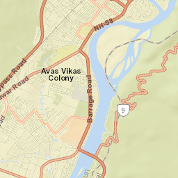 Birbhaddar Street Map
