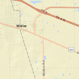 Waller Street Map
