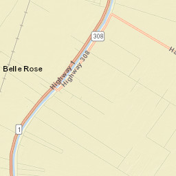 Belle Rose Street Map