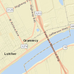Lutcher Street Map