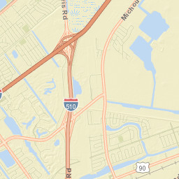 Orleans Parish Street Map