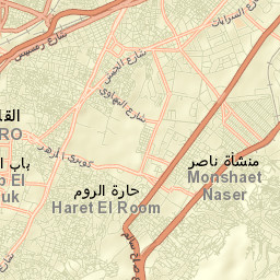 Cairo Street Map