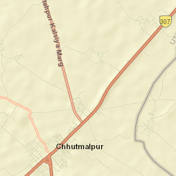 Chhutmalpur Street Map