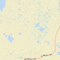 Hackberry Street Map