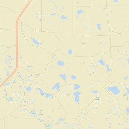 Taylor County Street Map