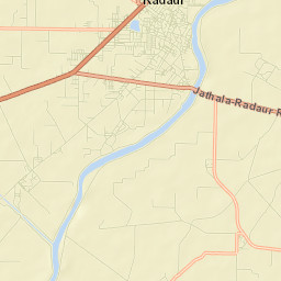 Radaur Street Map