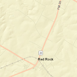 Farm to Market 20, Red Rock, TX 78662 Street Map