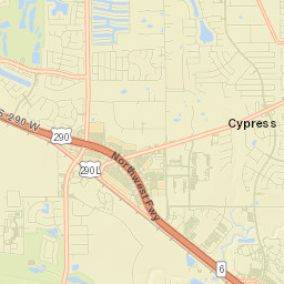 Cypress Street Map
