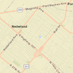 Port Neches Street Map